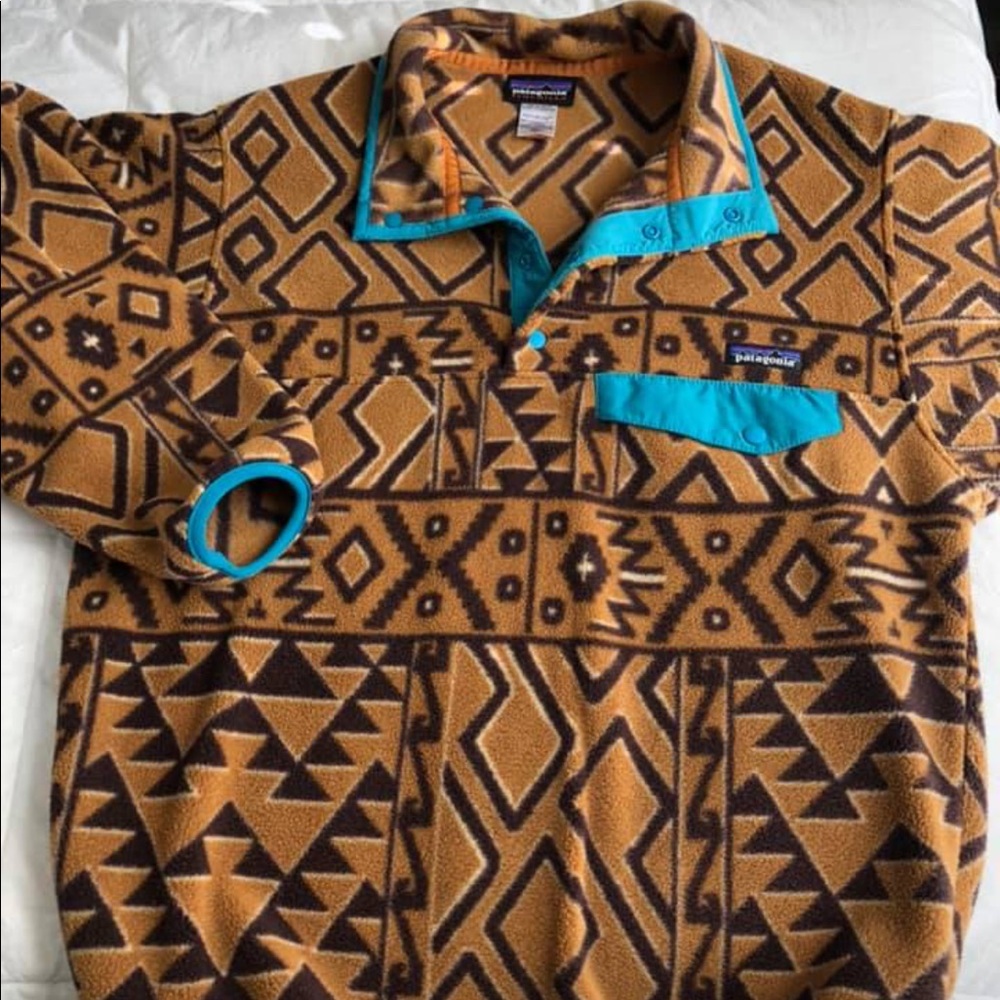 Brown/teal Patagonia